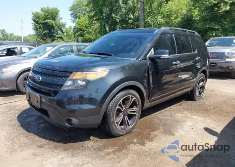2013 Ford Explorer Sport из США, поврежденный, VIN 1FM5K8GT6DGC59065